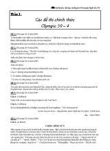 Tài liệu ôn thi học sinh giỏi Olympic Ngữ văn 10